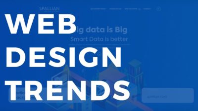 Web design trends this year