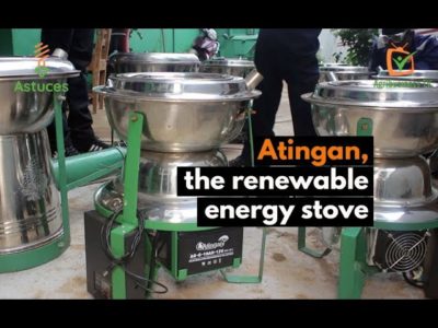 Atingan, the renewable energy stove